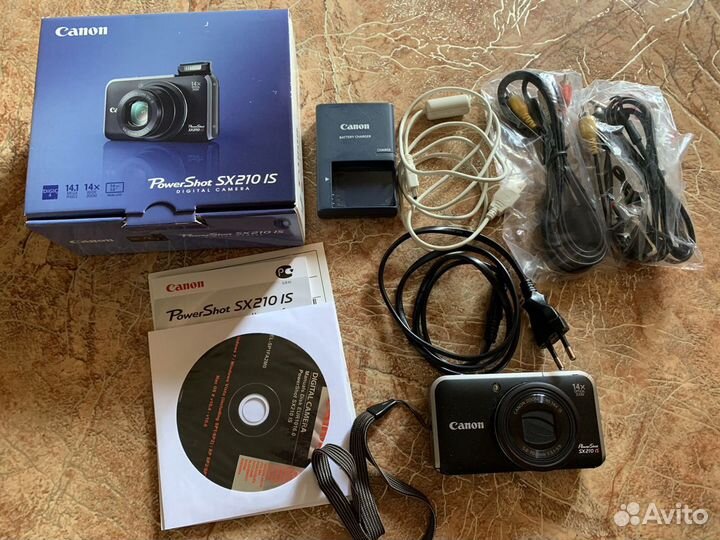Фотоаппарат Canon PowerShot SX210