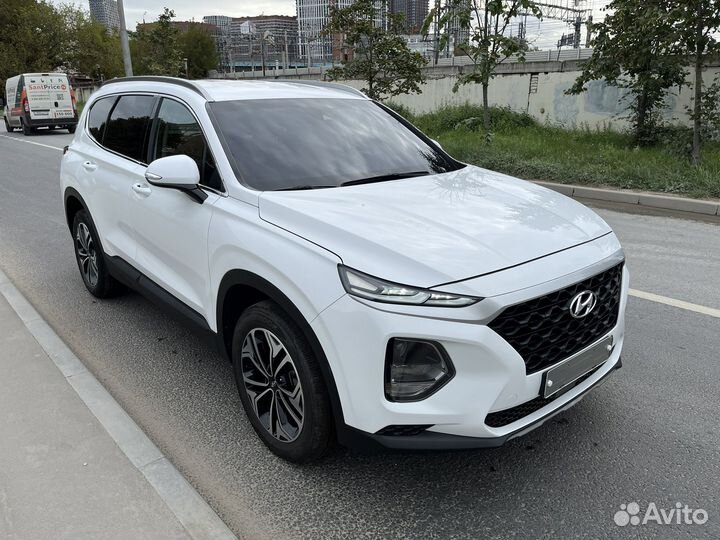Hyundai Santa Fe 2.0 AT, 2018, 39 000 км