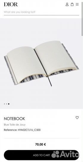 Dior блокнот, записная книжка