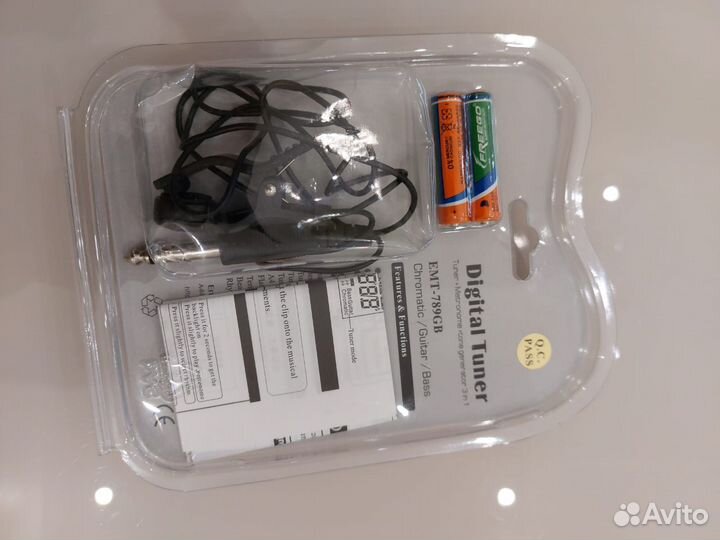 Тюнер для гитары 3 в 1