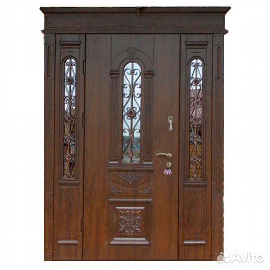 Парадная металлическая дверь с терморазрывом ств-0