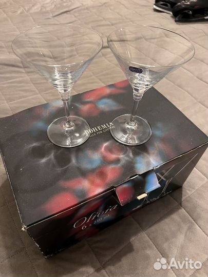 Бокалы под мантини bohema olivia