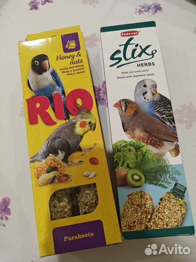 Палочки для попугаев