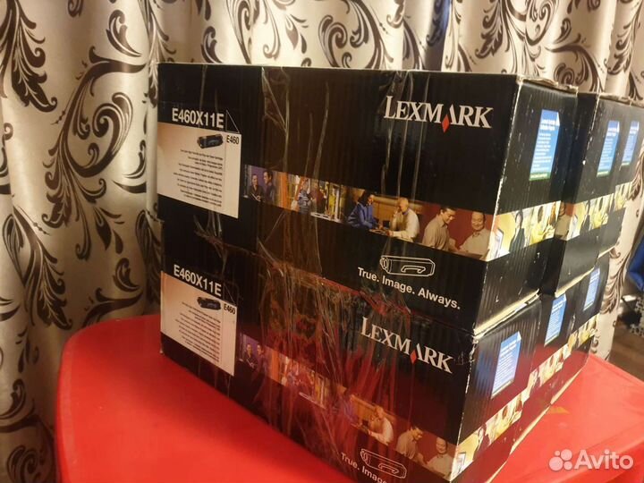 Тонер картридж lexmark e460x11e оригинал
