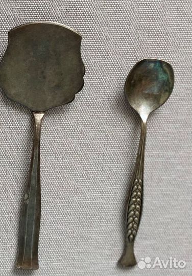 Лопатка для торта мельхиор