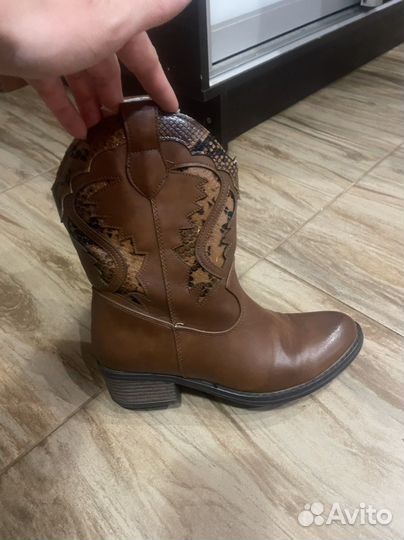 Сапоги-казаки 38