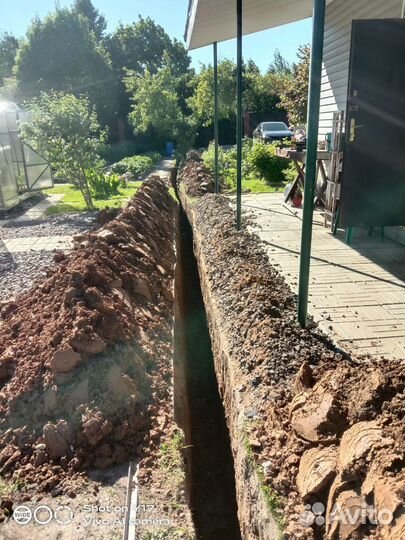 Копка Траншей вручную