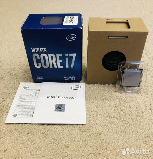 Intel core i7 10700f