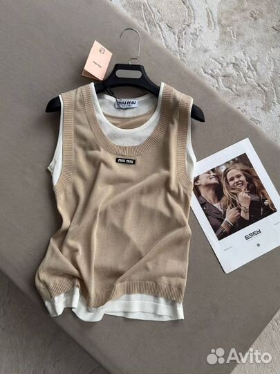 Топ miu miu женский 4 цвета