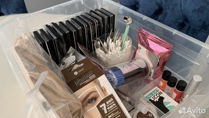 Набор для наращивания ресниц и ламинирования