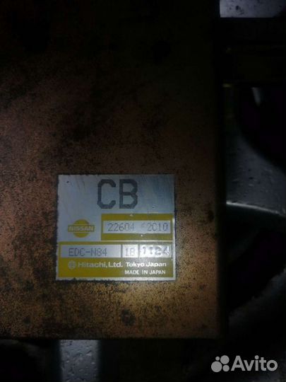 Блок управление двигат,эбу,мозги Nissan Sunny N14