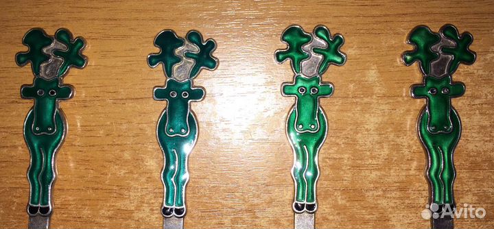 Серебряные детские ложки 