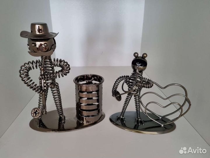 Подставка для карандашей и салфетница