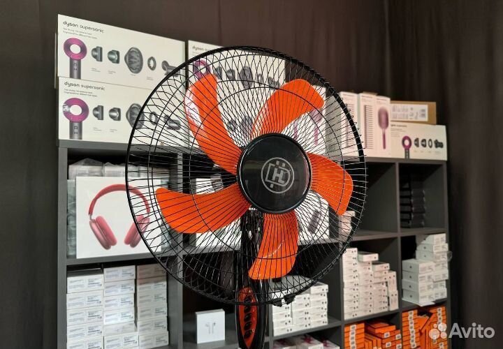 Вентилятор очень мощный