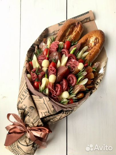 Съедобный букет подарок мужчине