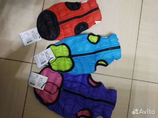 Дождевик для собак, размеры разные