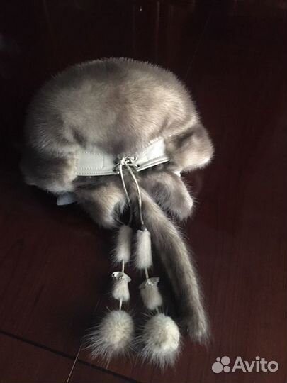 Шапка норковая бандана