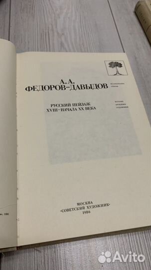 Русский пейзаж 18-начала 20 века А.А. Федоров-Давы