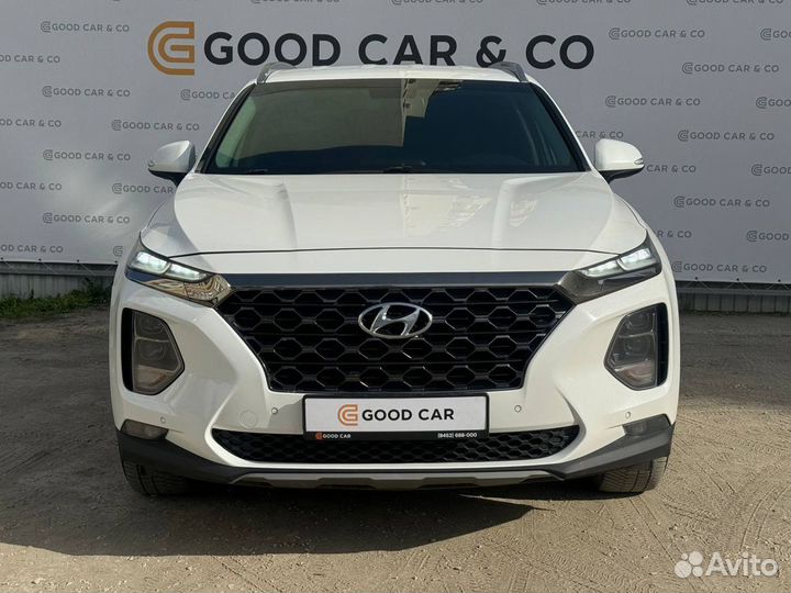 Hyundai Santa Fe 2.4 AT, 2019, 136 988 км