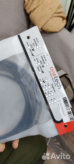 Кабель межблочный стерео Jack Onetech PRO 5 m