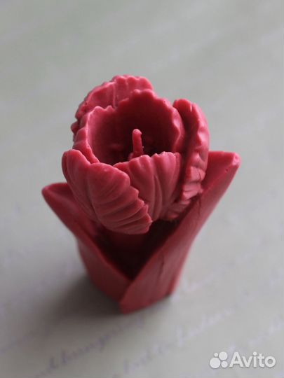 Силиконовая форма для мыла и свечей тюльпан