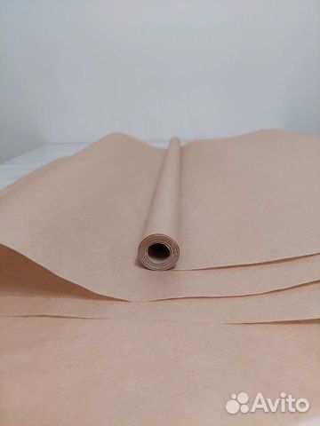 Крафтовая упаковочная бумага в рулоне