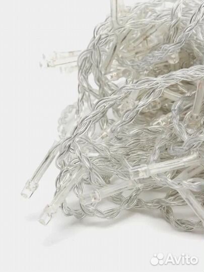 Светодиодная гирлянда штора на окно 2х2, 3х2, 3х3