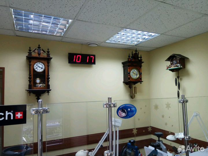 Ремонт настенных каминных настольных напольных час