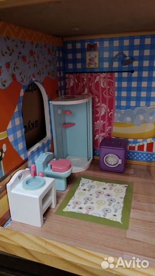 Большой кукольный домик для Барби