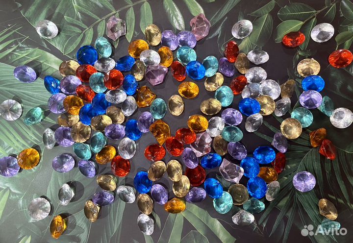 Декоративные камушки акриловые Аквариум Декор