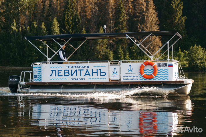 Прогулки на катере в Плёсе