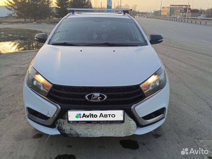LADA Vesta 1.6 МТ, 2020, битый, 280 000 км