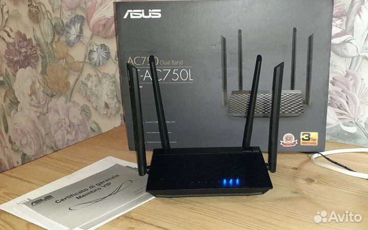 Роутер asus AC750