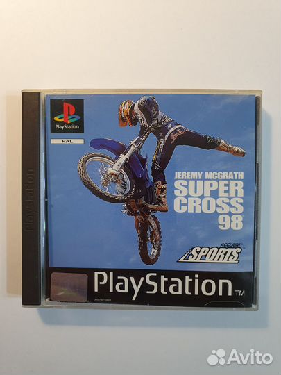 PS1 Jeremy McGrath Supercross 98 (PAL) Лицензия
