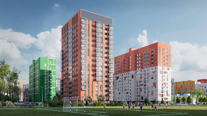 2-к. квартира, 44,1 м², 15/15 эт.
