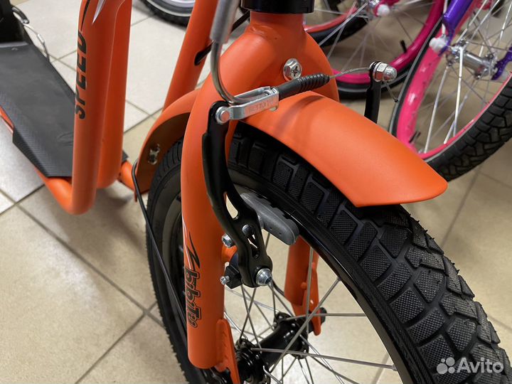 Самокат внедорожный bibitu Speed, колёса 16 х 12