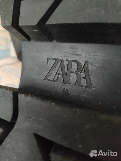 Ботинки Zara кожа