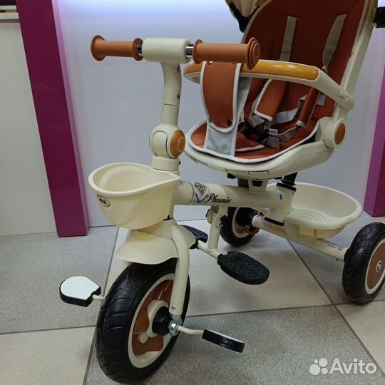 Велосипед Феникс мишка бежевый