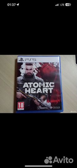 Atomic heart ps5 диск