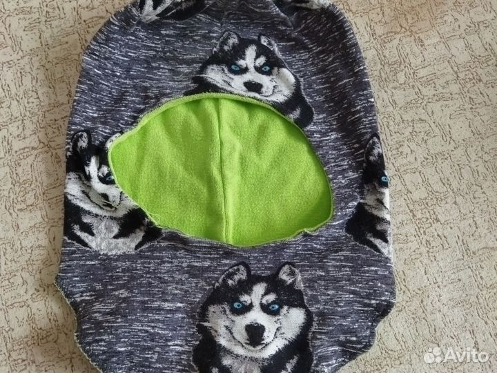 Шапка шлем для мальчика