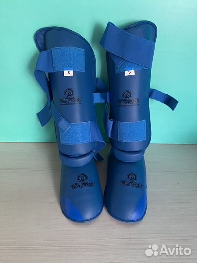 Защита голени и стопы для каратэ