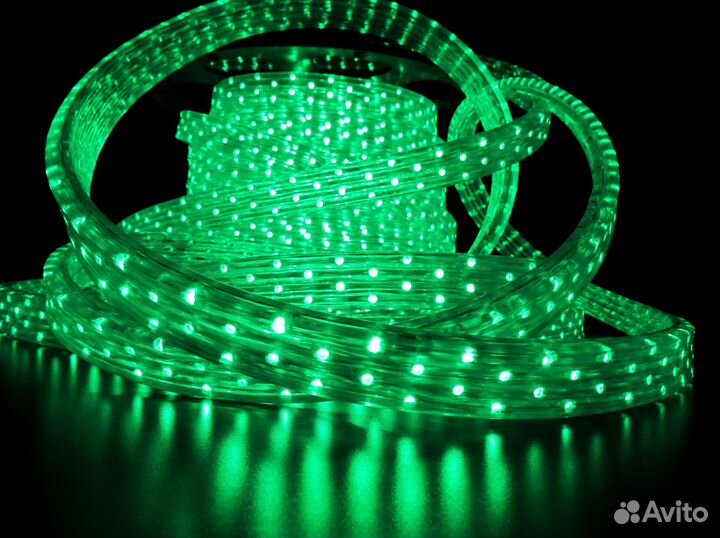 Уличные гирлянды. Освещение фасада