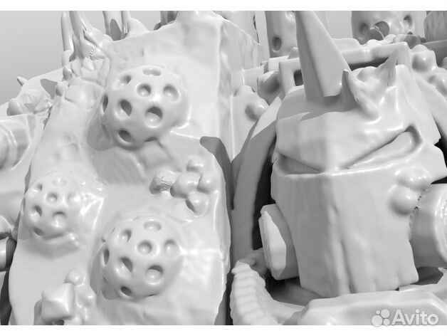 Warhammer 40000 миниатюры 3D файлы - исходники