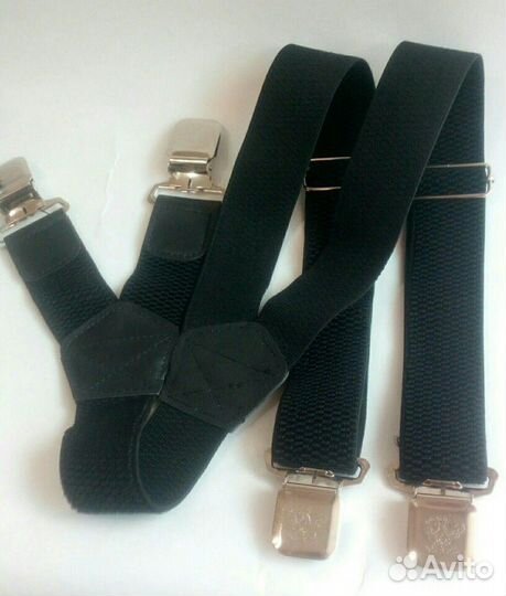 Подтяжки мужские на 4 зажима