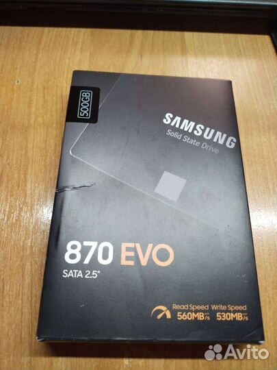 Ssd диск Samsung 870 EVO