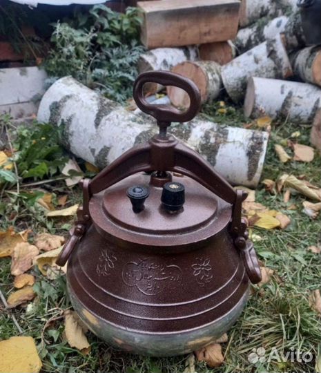 Афганский двyхцветный казан 15л