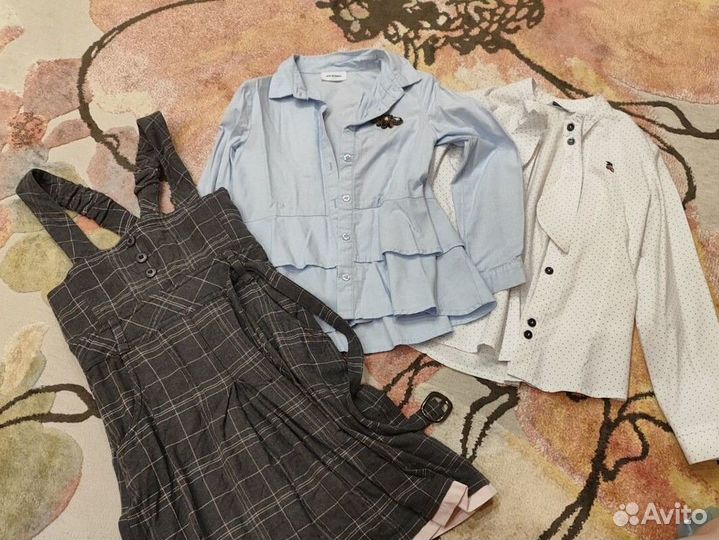 Одежда для девочки 122-128(7 предметов)