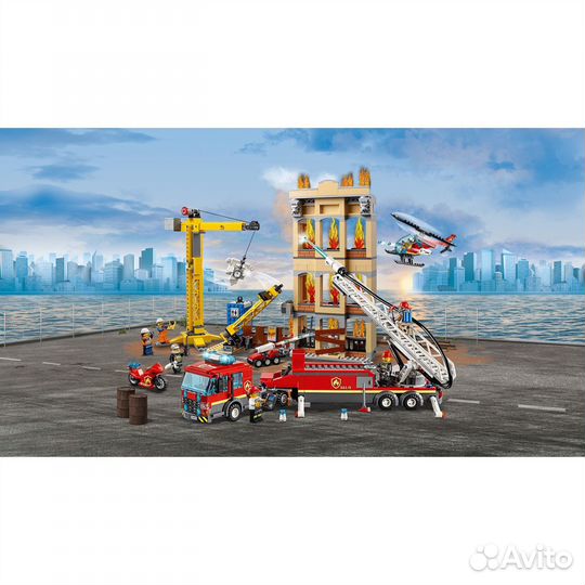 Lego City Fire Центральная пожарная станция 60216