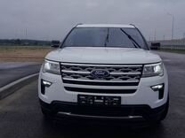 Ford Explorer 3.5 AT, 2018, 70 000 км, с пробегом, цена 2 500 000 руб.