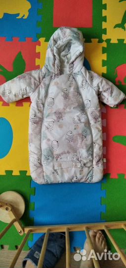 Комбинезон конверт теплый Сонный гномик